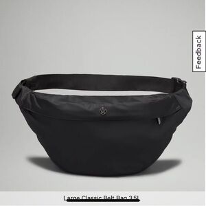 Lululemon 3.5 L Belt Bag Black - Sold out